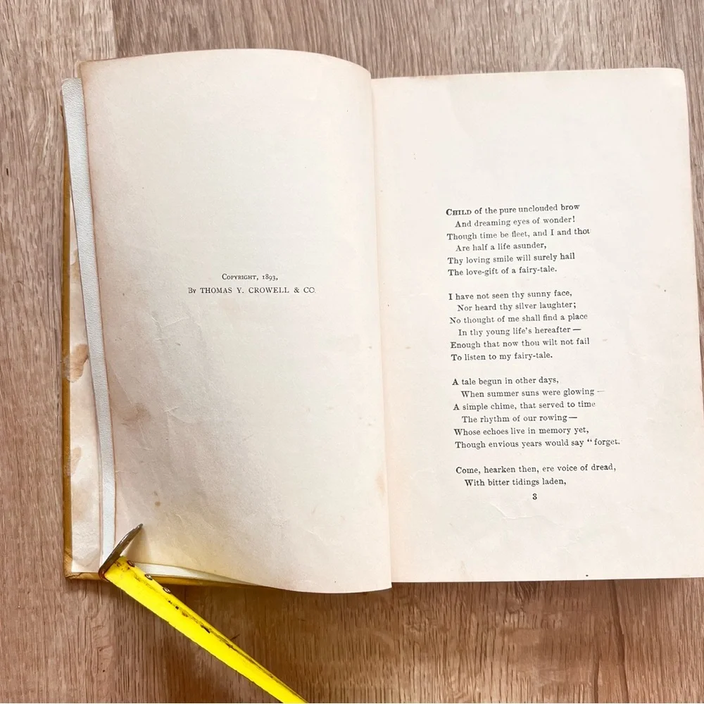Antique Book 1919, Through The Looking‎ Glass and What Alice Found There